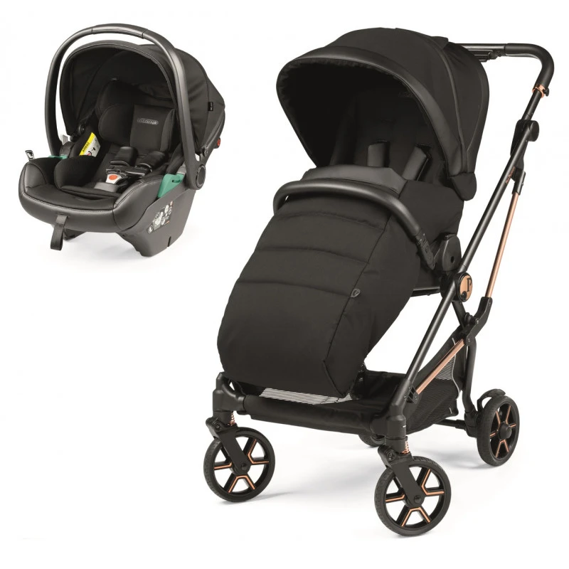 Duo Poussette Vivace + Primo Viaggio Lounge PEG PEREGO Bronze Noir/Licorice 3 Duo Poussette Vivace + Primo Viaggio Lounge PEG PEREGO Bronze Noir/Licorice
