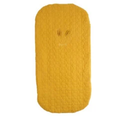 Edredon De Lit 140x70 Ovale Original SAUTHON Jaune Topaze