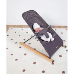 Transat Evolux Naturel CHILDHOME Anthracite 8 Transat Evolux Naturel CHILDHOME Anthracite -Made 4 Baby Boutique evolux bouncer naturel 2