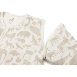 Gigoteuse à Manches Amovibles 110 Cm JOLLEIN Animals Nougat -Made 4 Baby Boutique gigoteuse a manches amovibles 110 cm jollein animals nougat 1 3