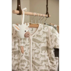 Gigoteuse à Manches Amovibles 70 Cm JOLLEIN Animals Olive Green -Made 4 Baby Boutique gigoteuse a manches amovibles 70 cm jollein animals olive green 1 5