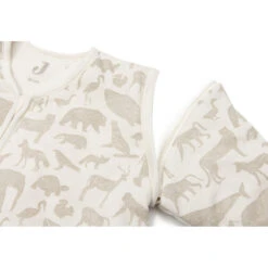 Gigoteuse à Manches Amovibles 90 Cm JOLLEIN Animals Nougat -Made 4 Baby Boutique gigoteuse a manches amovibles 90 cm jollein animals nougat 1 3