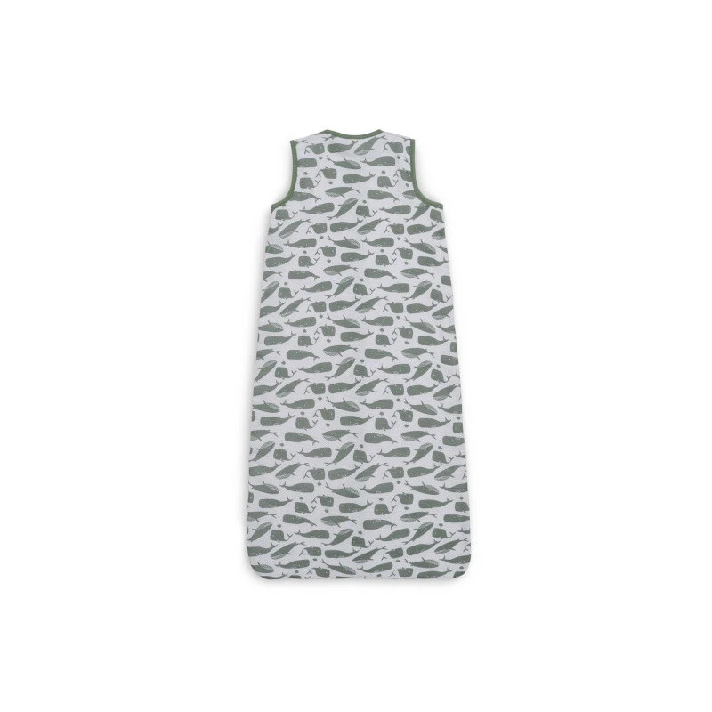 Gigoteuse été En Gaze De Coton 90cm JOLLEIN Whales Ash Green 4 Gigoteuse été En Gaze De Coton 90cm JOLLEIN Whales Ash Green – Image 2