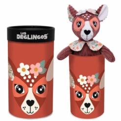 Peluche Grand Simply Biche LES DEGLINGOS Mélimélos -Made 4 Baby Boutique grand simply biche 3