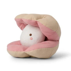 Grande Huitre Rose Et Sa Perle 30 Cm PICCA LOULOU -Made 4 Baby Boutique grande huitre rose et sa perle 30 cm picca loulou 2