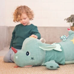 Grande Peluche Range-secrets Joe Le Dragon LES LILLIPUTIENS -Made 4 Baby Boutique grande peluche range secrets joe le dragon les lilliputiens 11