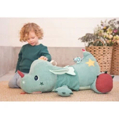Grande Peluche Range-secrets Joe Le Dragon LES LILLIPUTIENS -Made 4 Baby Boutique grande peluche range secrets joe le dragon les lilliputiens 12