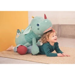 Grande Peluche Range-secrets Joe Le Dragon LES LILLIPUTIENS -Made 4 Baby Boutique grande peluche range secrets joe le dragon les lilliputiens 16