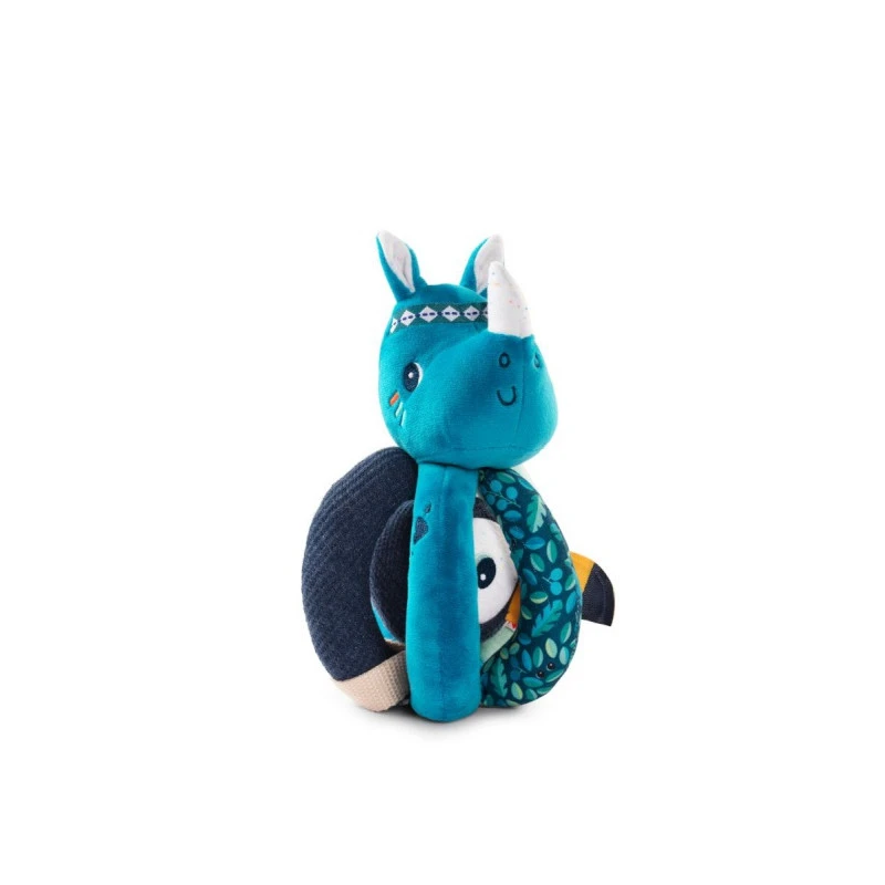 Hochet à Poignées Marius Le Rhinocéros LES LILLIPUTIENS 4 Hochet à Poignées Marius Le Rhinocéros LES LILLIPUTIENS – Image 2