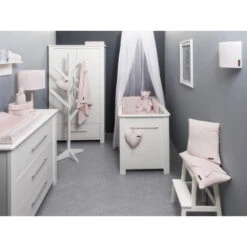 Housse De Couette 100x135 BABY'S ONLY Classic Rose -Made 4 Baby Boutique housse de couette 100x135 baby s only classic rose 1