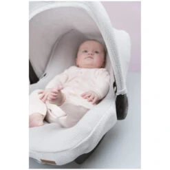 Housse Siège-auto Gr0+ BABY'S ONLY Classic Gris Argent -Made 4 Baby Boutique housse siege auto gr0 baby s only classic gris argent 1