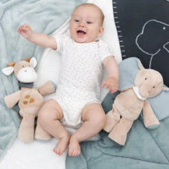 Peluche Axel L'éléphant NATTOU Luna & Axel -Made 4 Baby Boutique la peluche axel elephant 2