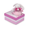 Lapin Cerise Boite à Musique DOUDOU ET COMPAGNIE -Made 4 Baby Boutique lapin cerise boite a musique doudou et compagnie