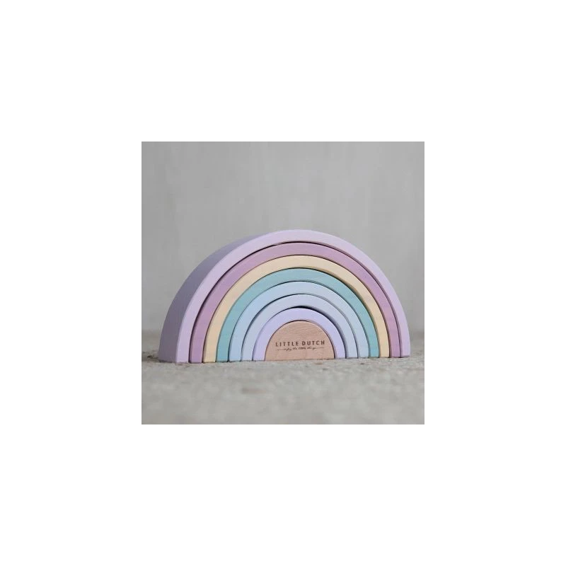 Arc En Ciel En Bois LITTLE DUTCH Pink 4 Arc En Ciel En Bois LITTLE DUTCH Pink – Image 2