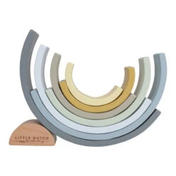 Arc-en-ciel Empilable LITTLE DUTCH Bleu -Made 4 Baby Boutique ld arc en ciel empilable 6