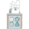 Cube D’activité Bois LITTLE DUTCH Adventure Blue -Made 4 Baby Boutique ld cube activite bois 13