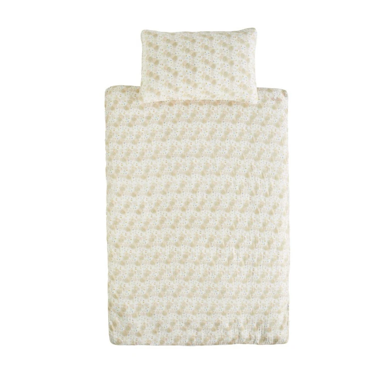 Housse De Couette En Mousseline Bio 100x140 NOUKIE'S Lina&Joy 3 Housse De Couette En Mousseline Bio 100x140 NOUKIE'S Lina&Joy