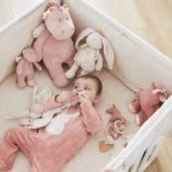 Peluche Mini-musical Veloudoux Joy NOUKIE'S Lina&Joy -Made 4 Baby Boutique lj peluche mini musical veloudoux 6