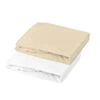 Lot De 2 Drap-housse 60x120 Jersey DOMIVA Blanc/Cailloux -Made 4 Baby Boutique lot de 2 drap housse 60x120 jersey domiva blanccailloux