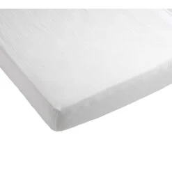 Lot De 2 Draps Housse 70x140 Original SAUTHON Blanc Cristal -Made 4 Baby Boutique lot de 2 draps housse 70x140 original sauthon blanc cristal 1