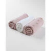 Lot De 3 Langes 70x70cm Mousseline NOUKIE'S Popsie, Gigi & Louli -Made 4 Baby Boutique lot de 3 langes 70x70cm mousseline noukie s popsie gigi louli