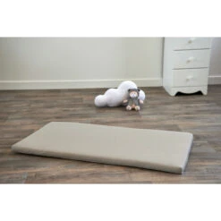Matelas De Voyage Air + CANDIDE Gris Clair -Made 4 Baby Boutique matelas de voyage air candide gris clair 2