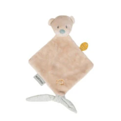 Mini-doudou Jules L’ours Beige NATTOU Roméo, Jules & Sally -Made 4 Baby Boutique mini doudou jules lours beige nattou romeo jules sally 1 2