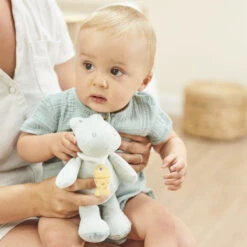 Mini-peluche Musicale Roméo Le Croco Vert NATTOU Roméo, Jules & Sally -Made 4 Baby Boutique mini peluche musicale romeo le croco vert nattou romeo jules sally 1 2