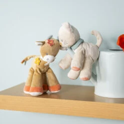 Mini Peluche Vache Mila NATTOU Mila, Lana Et Zoë -Made 4 Baby Boutique mini peluche vache mila nattou mila lana et zoe 2