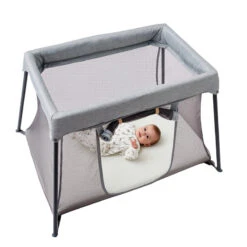 Lit De Voyage / Parc Mix&Match NOUKIE'S Gris