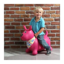 Mon Chien Sauteur LUDI Rose -Made 4 Baby Boutique mon chien sauteur jbm rose 5
