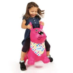 Mon Chien Sauteur LUDI Rose -Made 4 Baby Boutique mon chien sauteur jbm rose 8