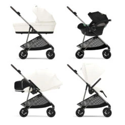 Nacelle Melio 3 CYBEX Cotton White 17 Nacelle Melio 3 CYBEX Cotton White -Made 4 Baby Boutique nacelle melio 3 cybex cotton white 7