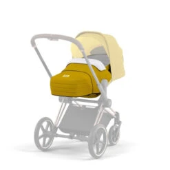 Nacelle Souple Lite Cot Platinum 2022 CYBEX Mustard Yellow -Made 4 Baby Boutique nacelle souple lite cot platinum 2022 cybex mustard yellow 3