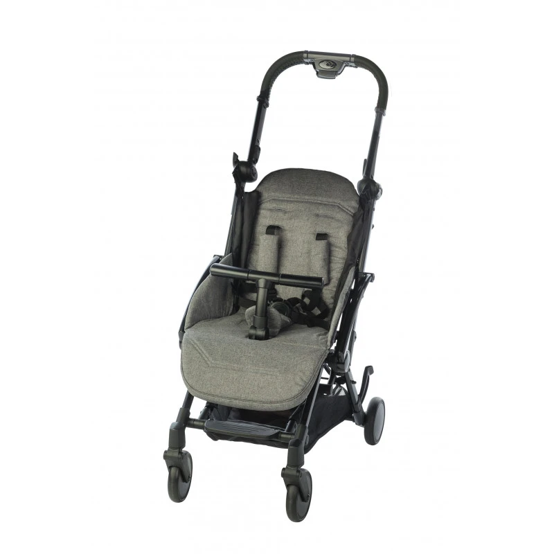 Pack Poussette +Capote XS Comfort Plus PERICLES Mélange Grey/Noir 5 Pack Poussette +Capote XS Comfort Plus PERICLES Mélange Grey/Noir – Image 3