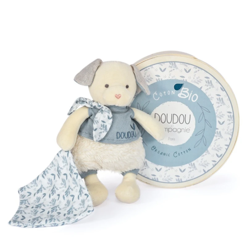 Pantin-chien Avec Doudou Bleu 22cm DOUDOU&COMPAGNIE Botanic 3 Pantin-chien Avec Doudou Bleu 22cm DOUDOU&COMPAGNIE Botanic