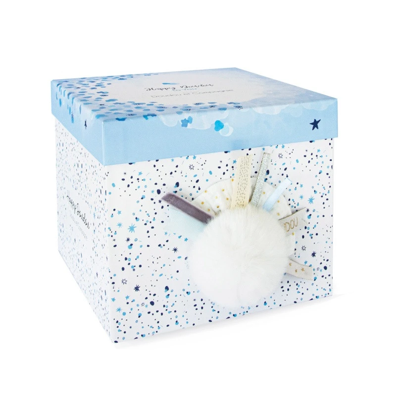 Pantin-lapin Happy Glossy 25 Cm DOUDOU ET COMPAGNIE Blanc 5 Pantin-lapin Happy Glossy 25 Cm DOUDOU ET COMPAGNIE Blanc – Image 3