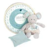 Pantin-souris Avec Doudou Vert 22cm DOUDOU&COMPAGNIE Botanic -Made 4 Baby Boutique pantin souris avec doudou vert 22cm doudoucompagnie botanic