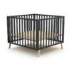 Parc Confort 100x100 AT4 Gris Graphite -Made 4 Baby Boutique parc confort 100x100 at4 gris graphite