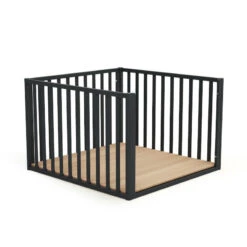 Parc Confort 100x100 AT4 Gris Graphite -Made 4 Baby Boutique parc confort 100x100 at4 gris graphite 2