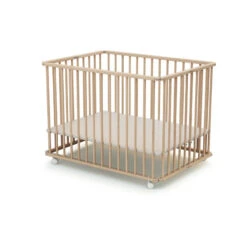 Parc Pliant 70x100 Webaby AT4 Hêtre Brut -Made 4 Baby Boutique parc pliant 70x100 webaby at4 hetre brut 1
