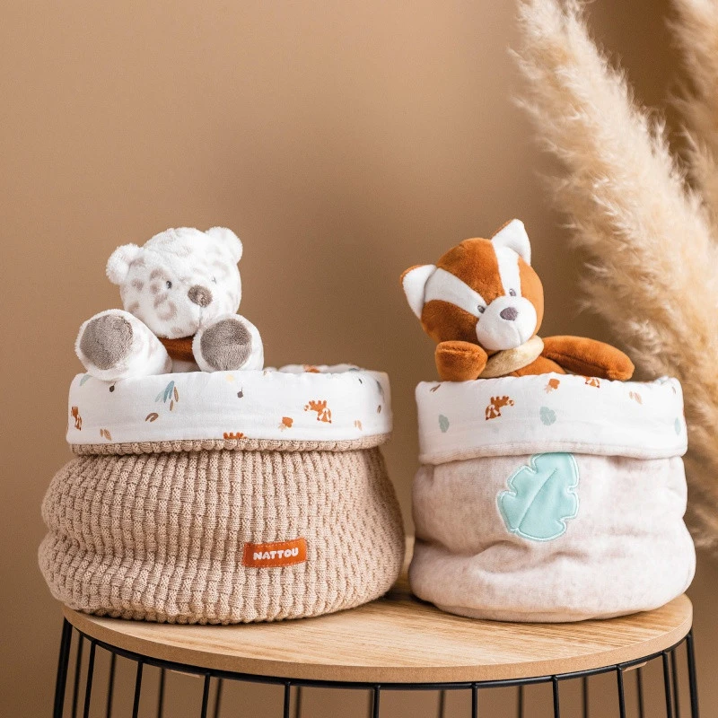 Peluche 15cm Boris Le Panda Roux NATTOU Boris & Jungo 4 Peluche 15cm Boris Le Panda Roux NATTOU Boris & Jungo – Image 2