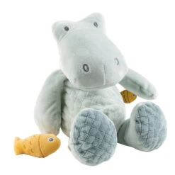 Peluche 32 Cm Roméo Le Croco Vert NATTOU Roméo, Jules & Sally