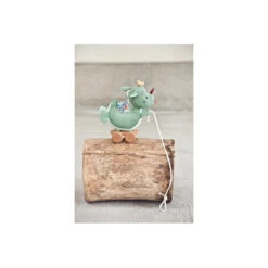 Peluche Câline à Tirer Joe Le Dragon LES LILLIPUTIENS -Made 4 Baby Boutique peluche caline a tirer joe le dragon les lilliputiens 1 4