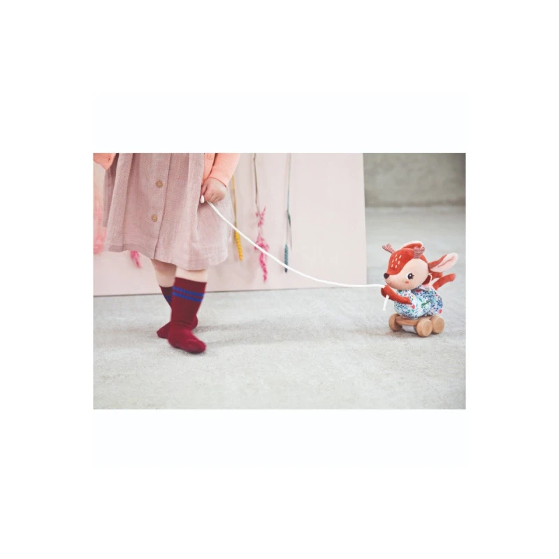 Peluche Câline à Tirer Stella Le Faon LES LILLIPUTIENS 8 Peluche Câline à Tirer Stella Le Faon LES LILLIPUTIENS – Image 6