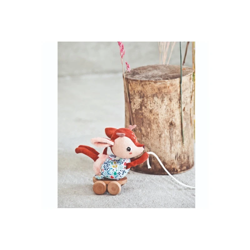 Peluche Câline à Tirer Stella Le Faon LES LILLIPUTIENS 10 Peluche Câline à Tirer Stella Le Faon LES LILLIPUTIENS – Image 8