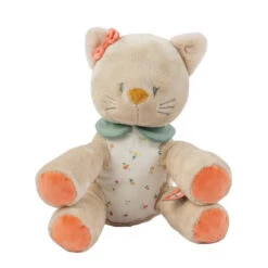 Peluche Chat Lana NATTOU Mila Lana Et Zoë -Made 4 Baby Boutique peluche chat lana nattou mila lana et zoe 1