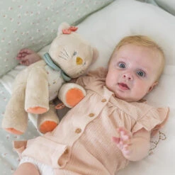 Peluche Chat Lana NATTOU Mila Lana Et Zoë -Made 4 Baby Boutique peluche chat lana nattou mila lana et zoe 2