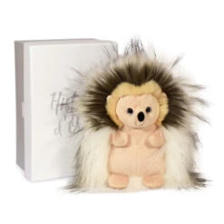 Peluche Choupisson Le Hérisson 25cm HISTOIRE D'OURS Beige