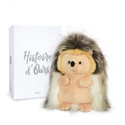 Peluche Choupisson Le Hérisson 30cm HISTOIRE D'OURS Beige